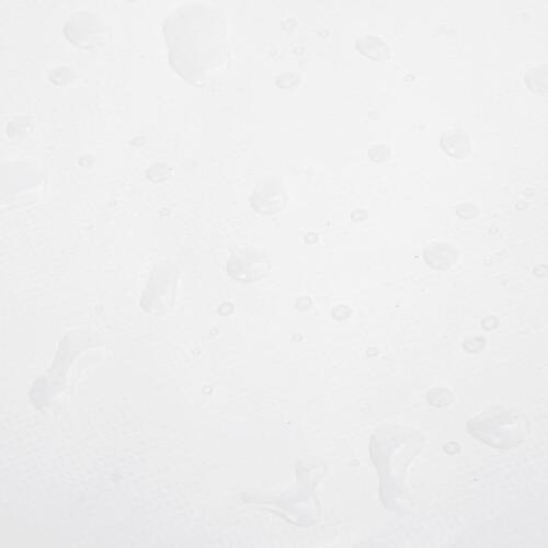 Presenning Ø 2,2 m 650 g/m² hvid