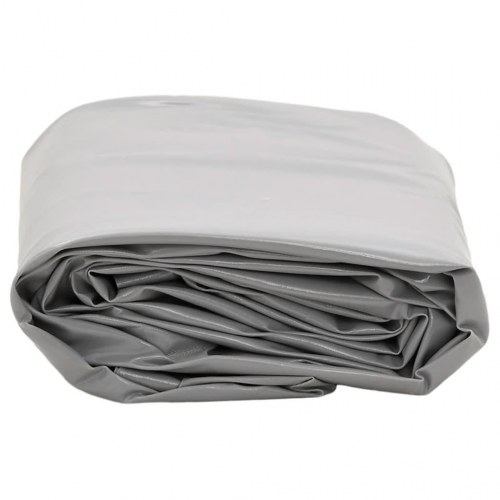 Presenning 1,5 × 2 m - 650 g/m², grå