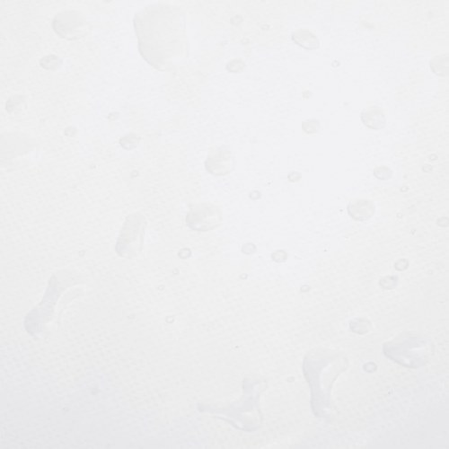 Presenning 5 × 8 m - 650 g/m², hvid kraftig tarp