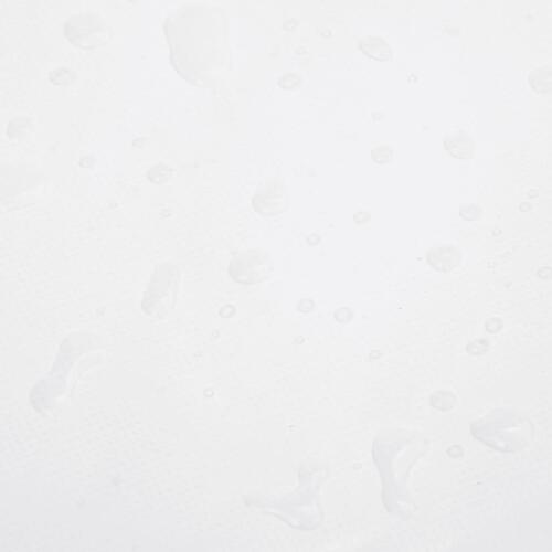 Presenning Ø 2,6 m 650 g/m² hvid