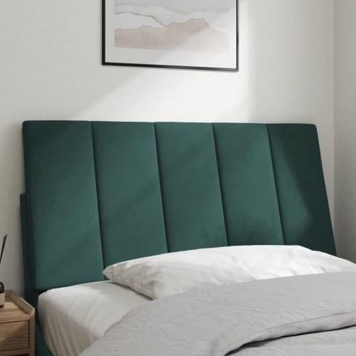 Gavlpude Hanko 100 cm i velour - mørkegrøn