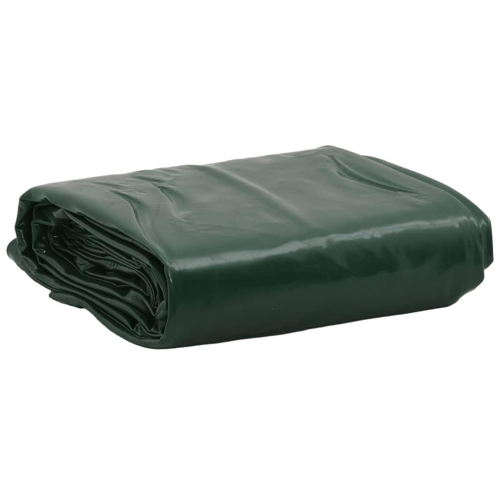 Presenning 5x7 m 650 g/m² grøn