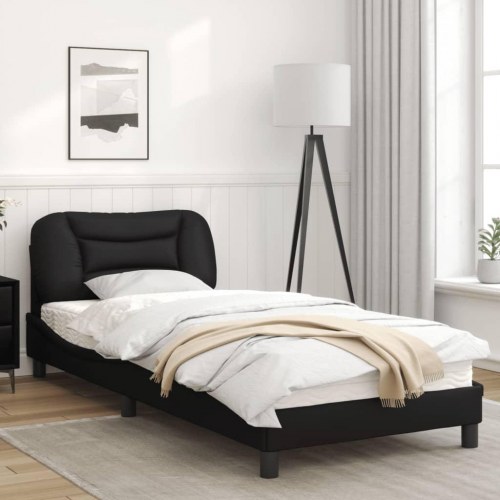 Sengeramme Hvar 80 x 200 cm uden madras - sort