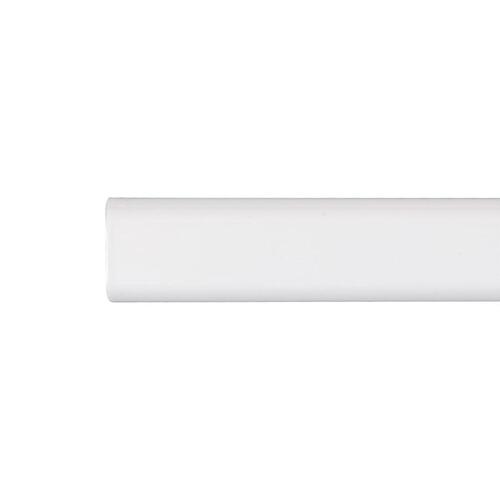 Stor Planet garderobestang - hvid oval 200 cm (15 × 25 mm)