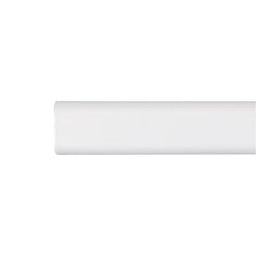Stor Planet garderobestang - hvid oval 150 cm (15 × 25 mm)