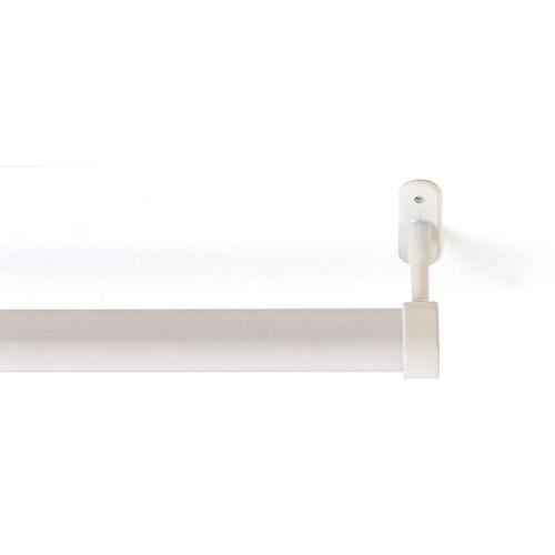 Stor Planet garderobestang - hvid oval 150 cm (15 × 25 mm)