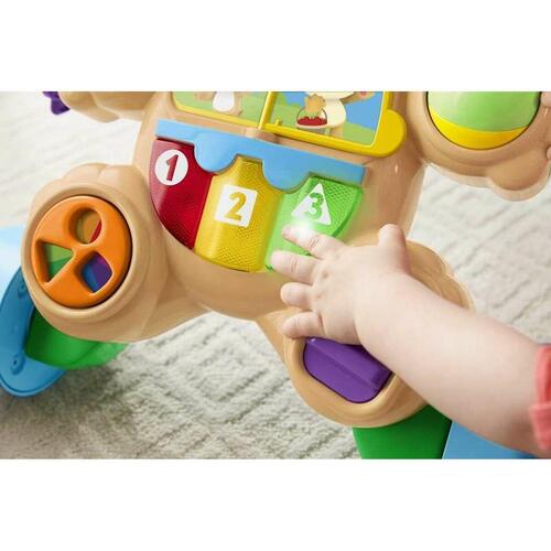 Gåstol med hjul Fisher Price Lyd Hund Lys Flersproget