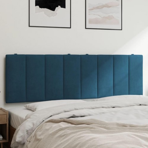 Gavlpude Hanko 160 cm - velour, blå
