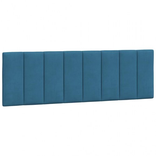 Gavlpude Hanko 160 cm - velour, blå