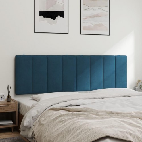 Gavlpude Hanko 160 cm - velour, blå