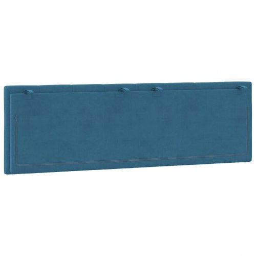 Gavlpude Hanko 160 cm - velour, blå