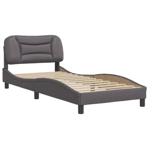 Sengeramme Hvar 90 x 190 cm uden madras - grå