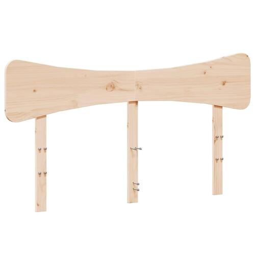 Sengegavl 150 cm massivt fyrretræ
