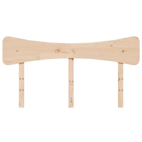 Sengegavl 150 cm massivt fyrretræ