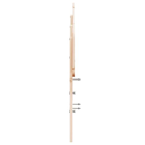 Sengegavl 150 cm massivt fyrretræ