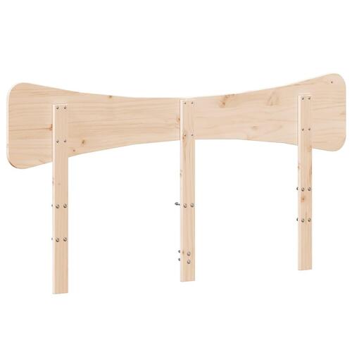 Sengegavl 150 cm massivt fyrretræ