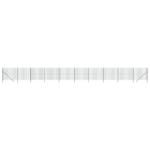 Trådhegn 1,4x25 m galvaniseret stål grøn