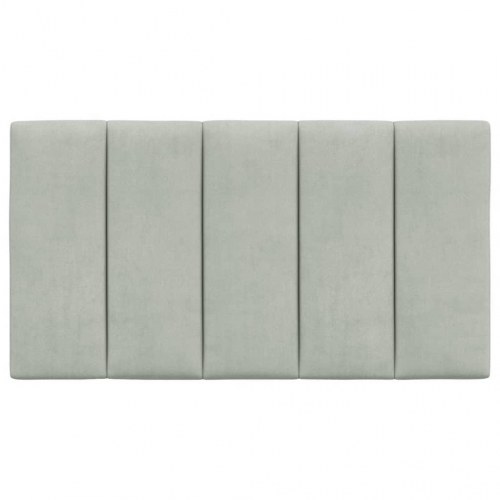 Gavlpude Hanko 80 cm - velour, lysegrå
