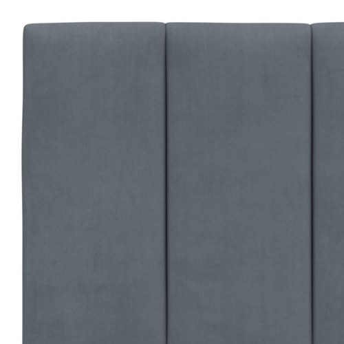 Gavlpude Hanko 160 cm i velour - mørkegrå