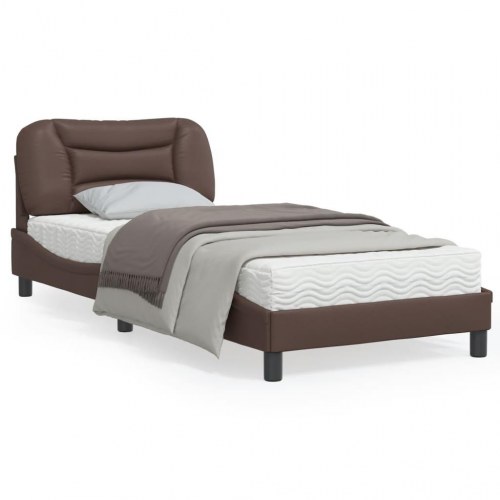 Sengeramme Hvar 90 x 200 cm uden madras - brun