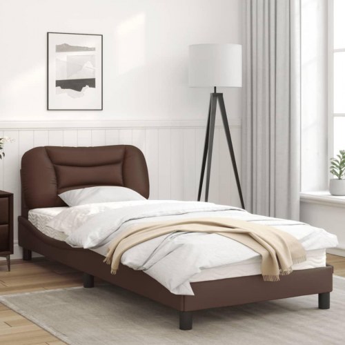 Sengeramme Hvar 90 x 200 cm uden madras - brun