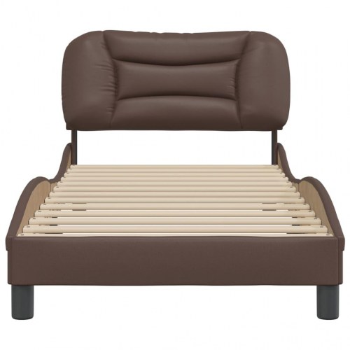 Sengeramme Hvar 90 x 200 cm uden madras - brun