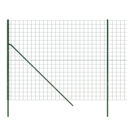 Trådhegn 1,6x25 m galvaniseret stål grøn