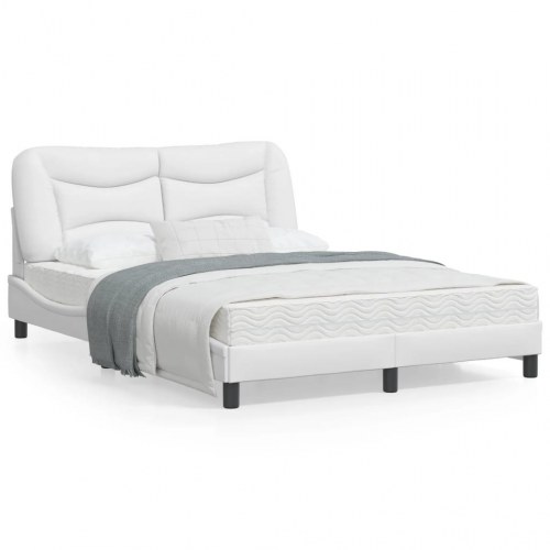 Sengeramme Hvar 140 x 190 cm uden madras - hvid