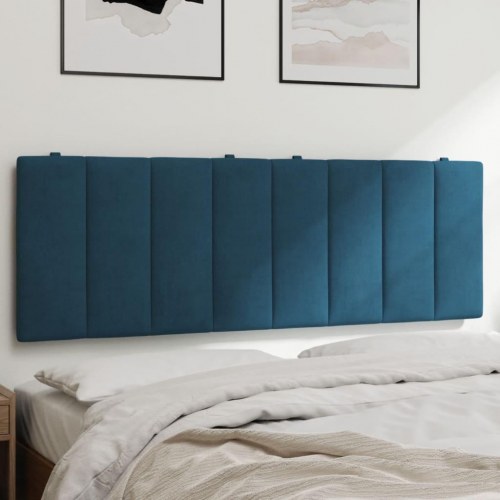Gavlpude Hanko 120 cm - velour, blå