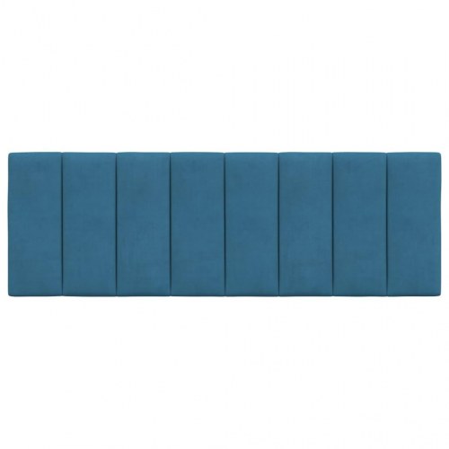 Gavlpude Hanko 120 cm - velour, blå