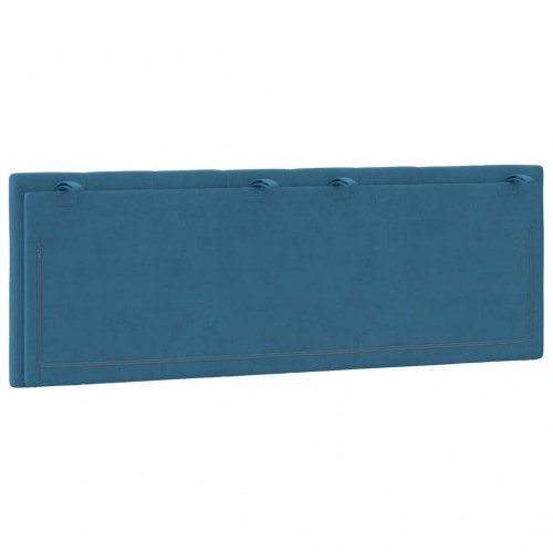 Gavlpude Hanko 120 cm - velour, blå