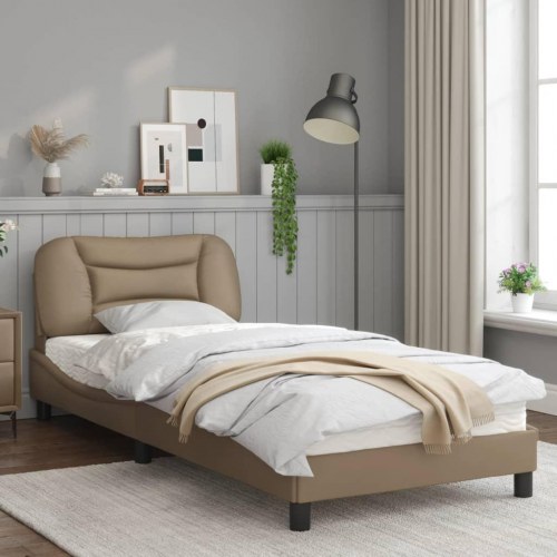 Sengeramme Hvar 90 x 190 cm uden madras - cappuccino