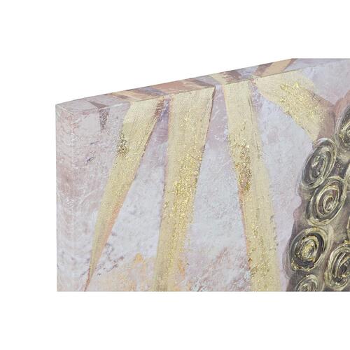 Maleri Home ESPRIT Buddha Orientalsk 120 x 3 x 80 cm (2 enheder)