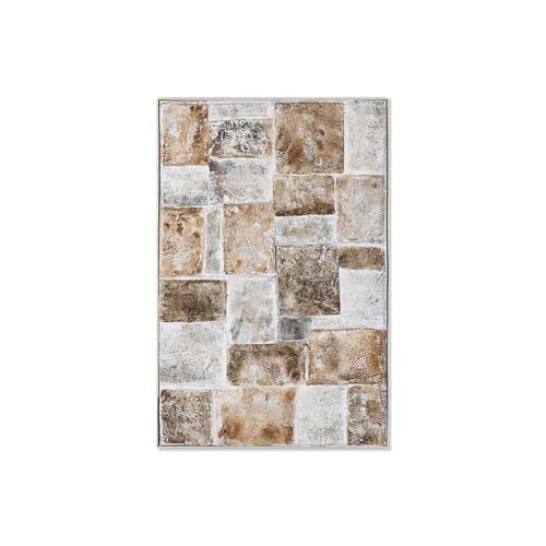 Maleri - Abstrakt moderne lærred, 102,3 × 5,5 × 152 cm