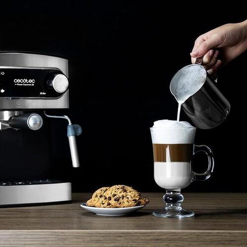 Hurtig manuel kaffemaskine Power Espresso 20 1,5 L 850W Sort Rustfrit stål