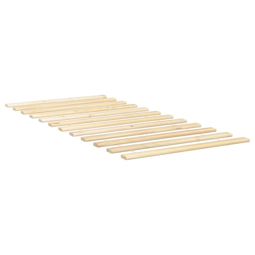 Sengelameller 90x200 cm massivt fyrretræ