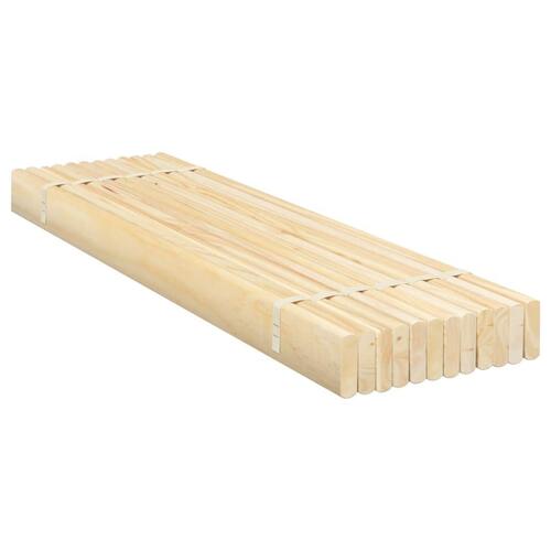Sengelameller 90x200 cm massivt fyrretræ