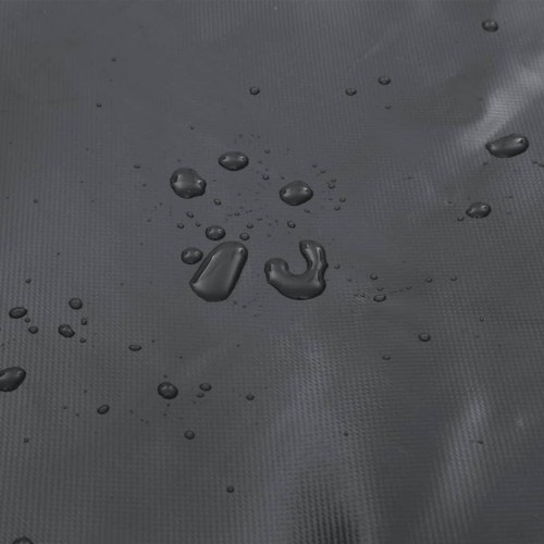 Presenning 2×3 m - 650 g/m² antracitgrå, kraftig tarp