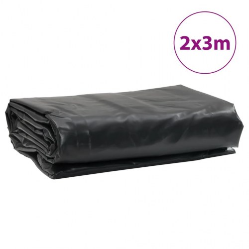 Presenning 2×3 m - 650 g/m² antracitgrå, kraftig tarp