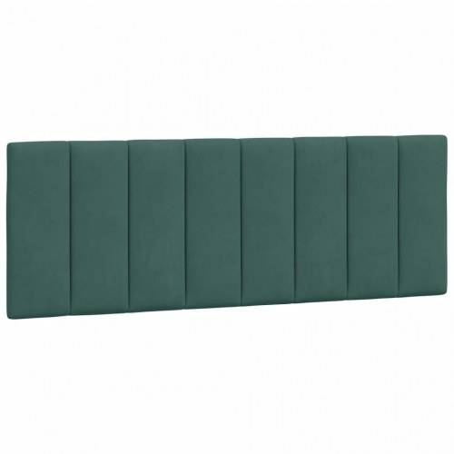 Gavlpude Hanko 140 cm i velour - mørkegrøn