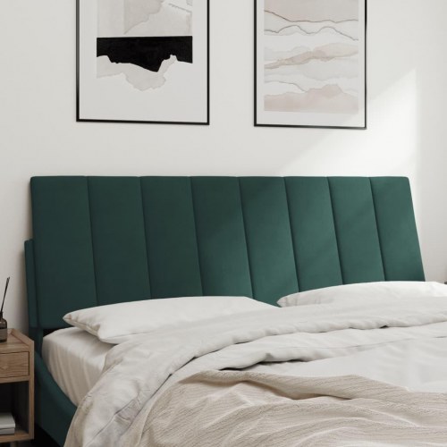 Gavlpude Hanko 140 cm i velour - mørkegrøn