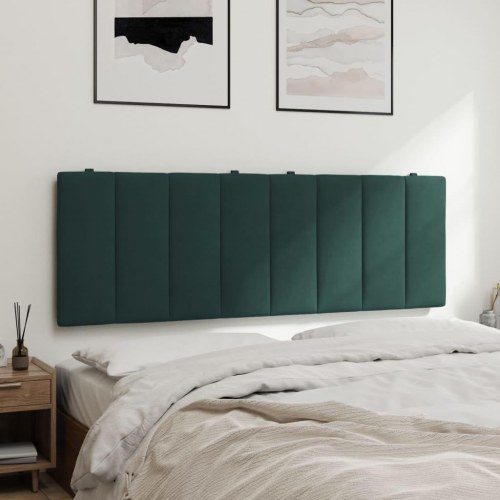 Gavlpude Hanko 140 cm i velour - mørkegrøn
