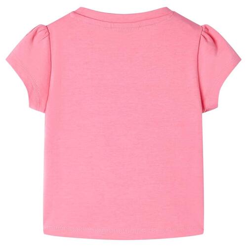 T-shirt til børn str. 116 lyserød