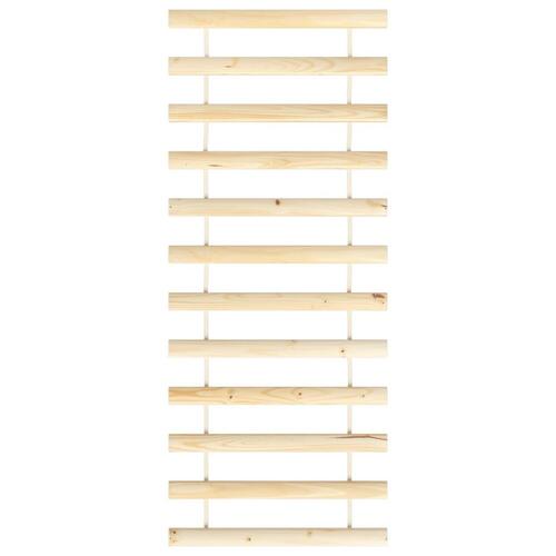 Sengelameller 80x200 cm massivt fyrretræ
