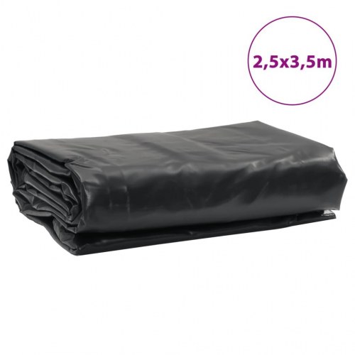 Presenning 2,5 × 3,5 m - 650 g/m², antracitgrå