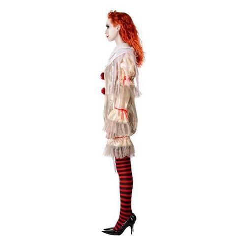 Kostume til voksne Beige Morder mand (1 Dele) (1 enheder) XS/S