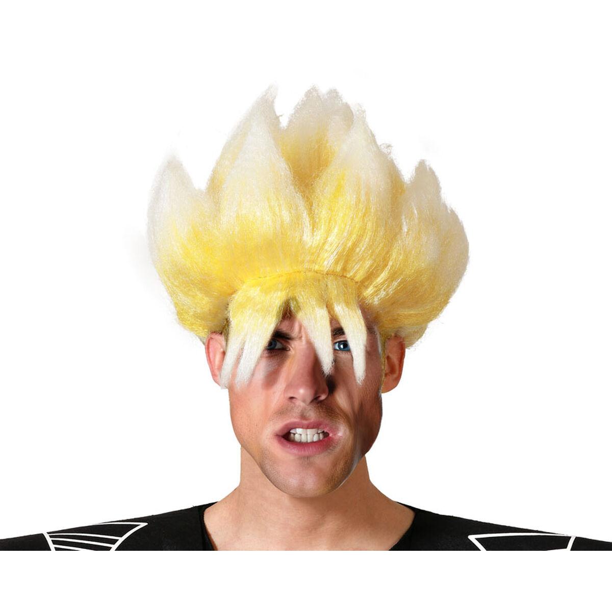 Paryk Ninja - blond unisex kostumeparyk til voksne