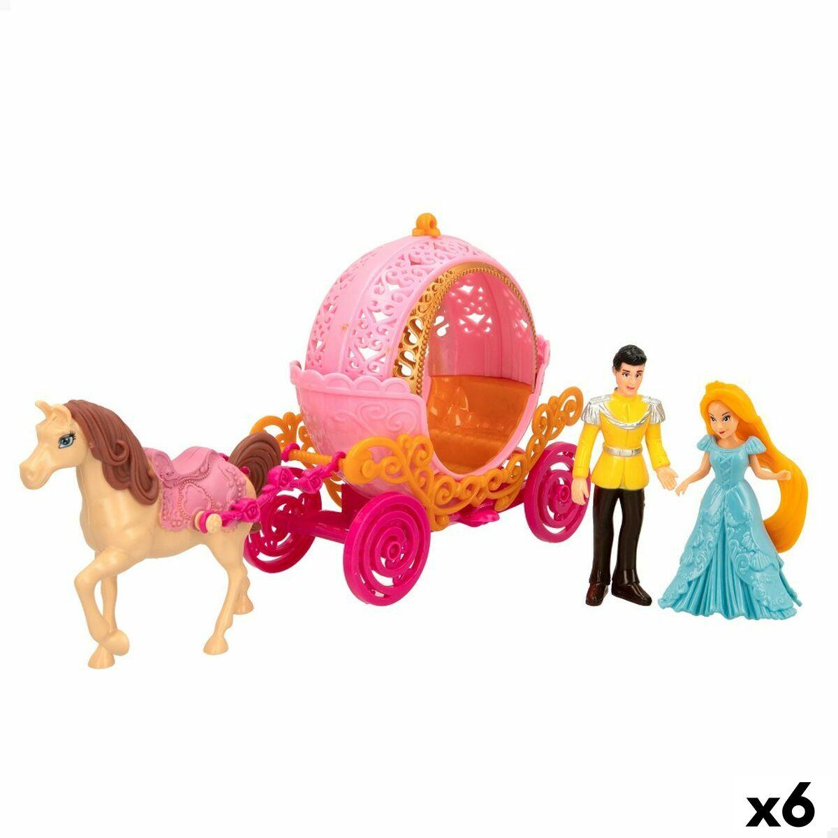 Playset Colorbaby Isabella 6 Enheder 285 X 145 X 7 Cm Hestevogn