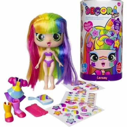 Lansay Decora Girl dukke - multifarvet