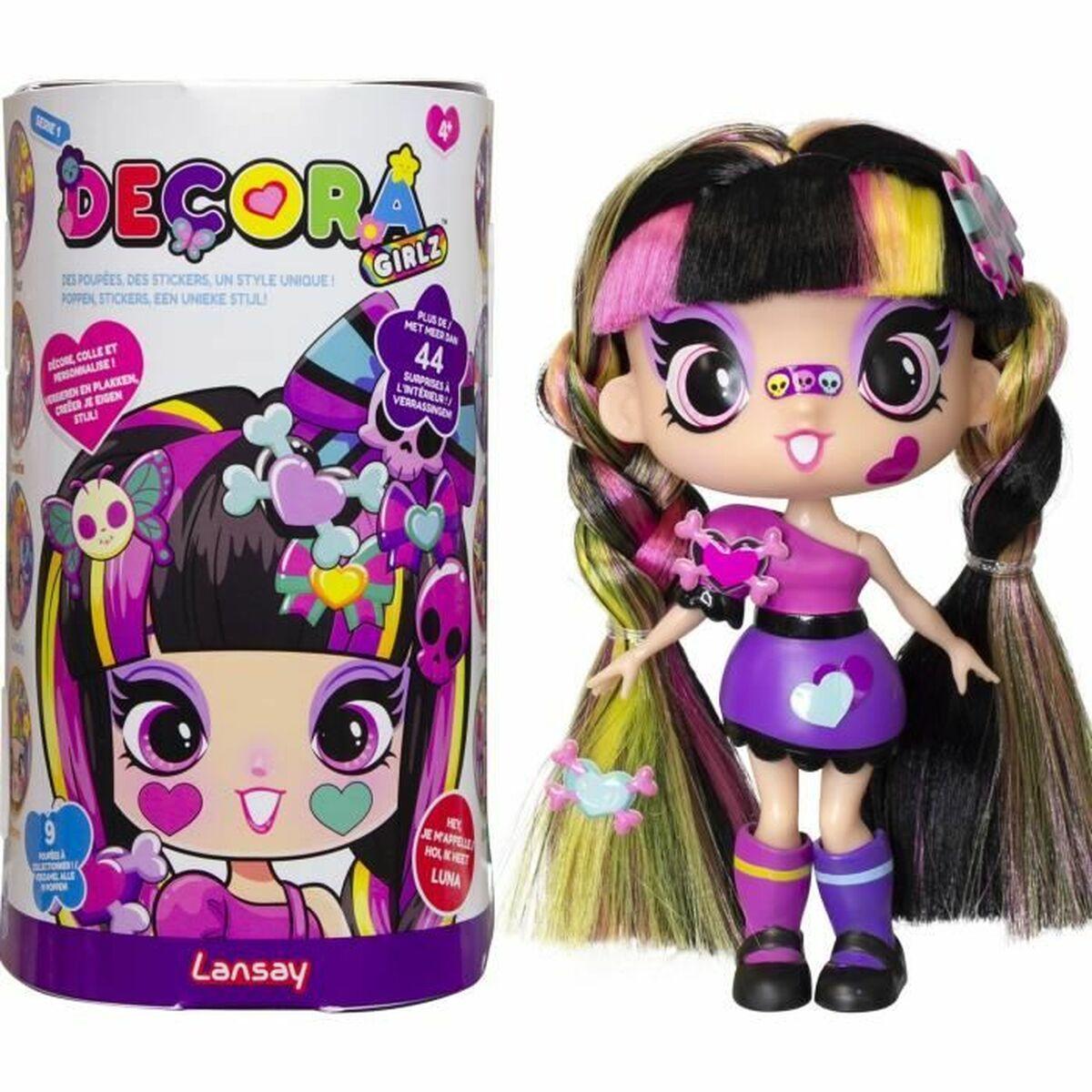 Lansay Decora Girlz dukke - rosa/multifarvet